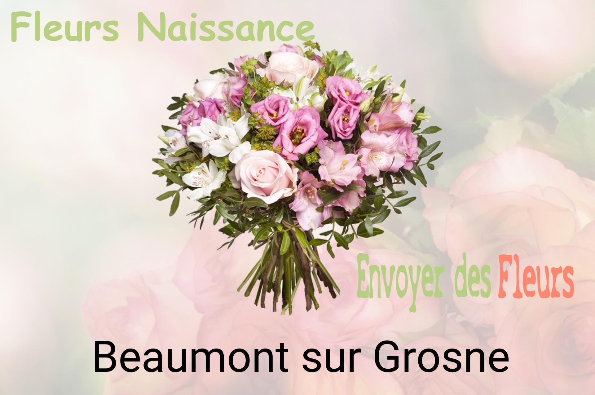 Bouquet de fleurs de naissance livré à Beaumont-sur-Grosne