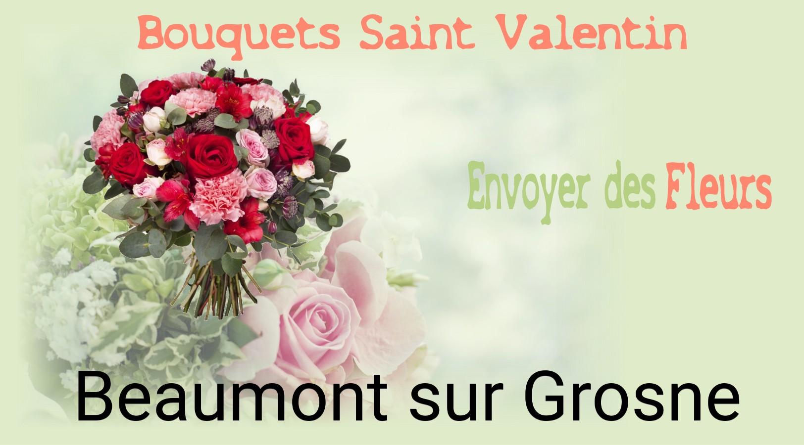 Roses de Saint-Valentin livrées à Beaumont-sur-Grosne